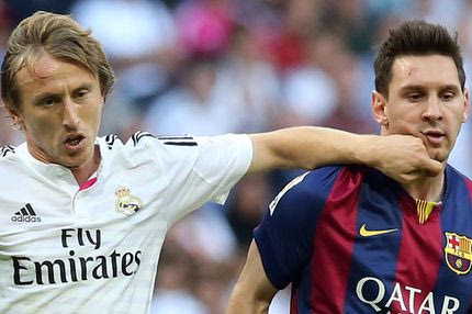 Ο Μόντριτς τρέχει να ξεφύγει από τον Μέσι (VIDEO)