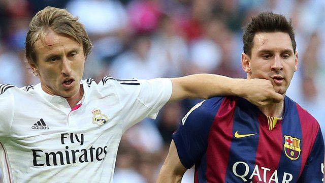 Ο Μόντριτς τρέχει να ξεφύγει από τον Μέσι (VIDEO)