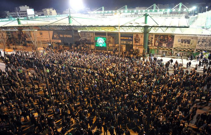 “Πράσινη” διαμαρτυρία έξω από την Λεωφόρο (PHOTOS+VIDEOS)