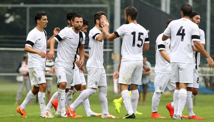 Φιλικό του ΠΑΟΚ με την Εθνική 2004