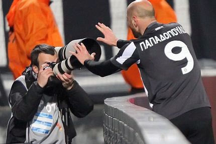 Ξέσπασε στον φωτογράφο του ΠΑΟΚ ο Παπαδόπουλος (VIDEO)