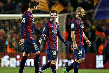 Ο Πικέ, ο Σουάρες και ο απών Ντι Μαρία