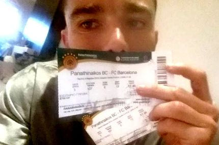 Και ο Πράνιτς στο ΟΑΚΑ με Μπαρτσελόνα (PHOTO)