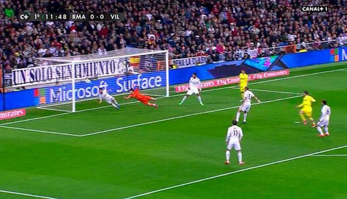 Η διπλή χαμένη ευκαιρία της Βιγιαρεάλ στο “Μπερναμπέου” (VIDEO)