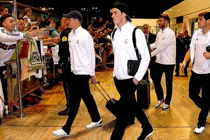 Η υποδοχή της Ρεάλ στη Βαρκελώνη