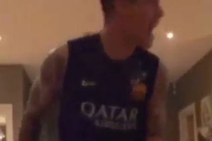 Ο Ρόχο πανηγυρίζει γκολ της Εστουδιάντες με φανέλα της Μπαρτσελόνα! (VIDEO)