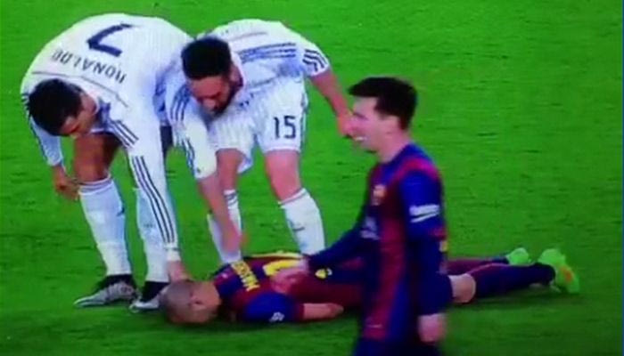 Ο Ρονάλντο τράβηξε το αυτί του Μασεράνο (VIDEO)