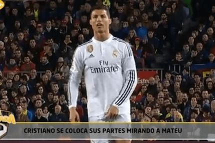 O Ρονάλντο τα… έδειξε στον διαιτητή (VIDEO)