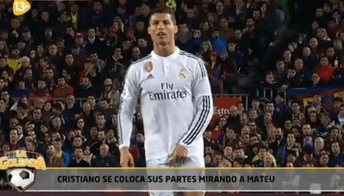 O Ρονάλντο τα… έδειξε στον διαιτητή (VIDEO)