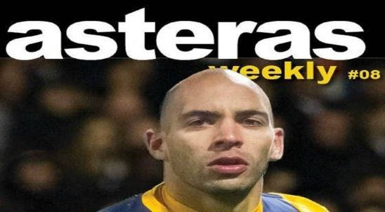 O goleador Μπαράλες στο “Αsteras weekly”