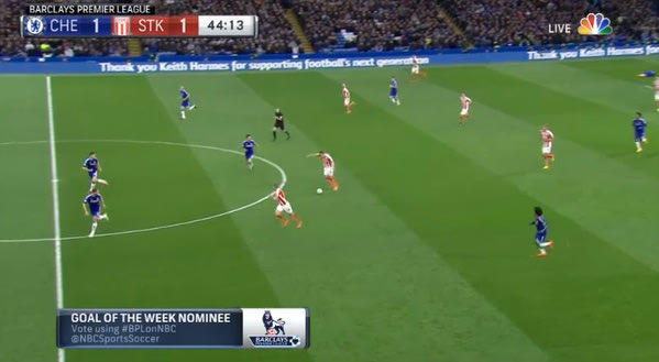 ΤΟ ΓΚΟΛ ΤΗΣ ΧΡΟΝΙΑΣ: Ο Άνταμ “κρέμασε” πίσω από τη σέντρα τον Κουρτουά! (VIDEO)