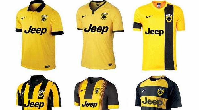 Οι 9 διαφορετικές εκδοχές της νέας εμφάνισης της ΑΕΚ (PHOTOS)