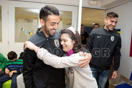 Κοντά στα παιδιά του συλλόγου “Αμυμώνη”