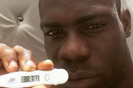 Απών λόγω πυρετού ο Μπαλοτέλι (ΦΩΤΟ)