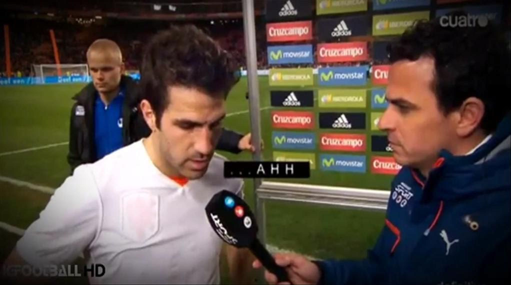 Έξαλλος ο Φάμπρεγας με δημοσιογράφο (VIDEO)