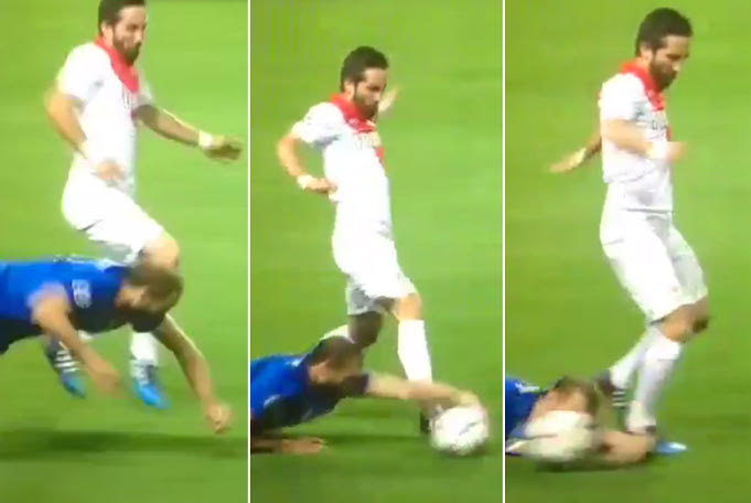 Εκανε τον… Μπουφόν ο Κιελίνι (VIDEO)