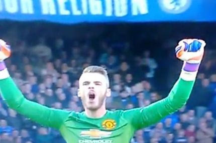 Μπερδεύτηκε και πανηγύρισε γκολ που δεν μπήκε ο Ντε Χέα! (VIDEO)