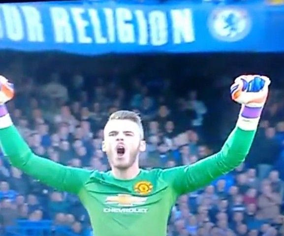 Μπερδεύτηκε και πανηγύρισε γκολ που δεν μπήκε ο Ντε Χέα! (VIDEO)