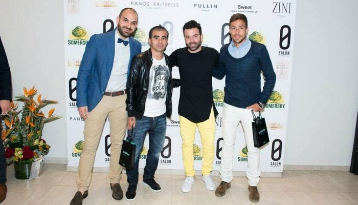 Ιμπαγάσα και Φουστέρ σε εγκαίνια κομμωτηρίου στη Γλυφάδα