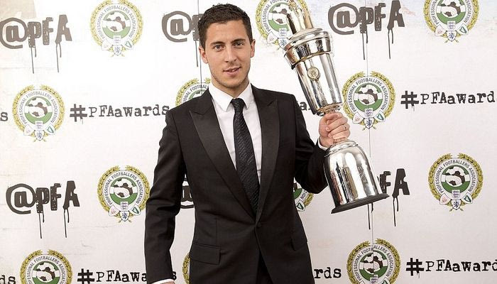 O Αζάρ παίκτης της χρονιάς στην Premier League