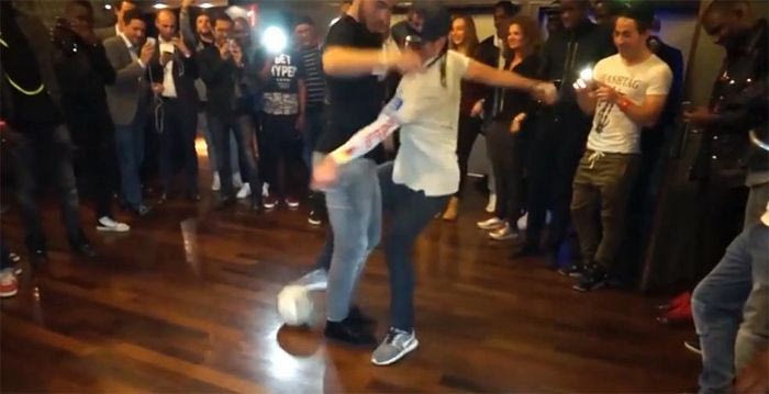 Freestyler ζαλίζει τον Αζάρ (VIDEO)