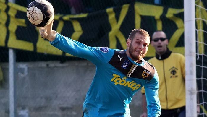 H πρώτη… επαγγελματική συμμετοχή με την ΑΕΚ