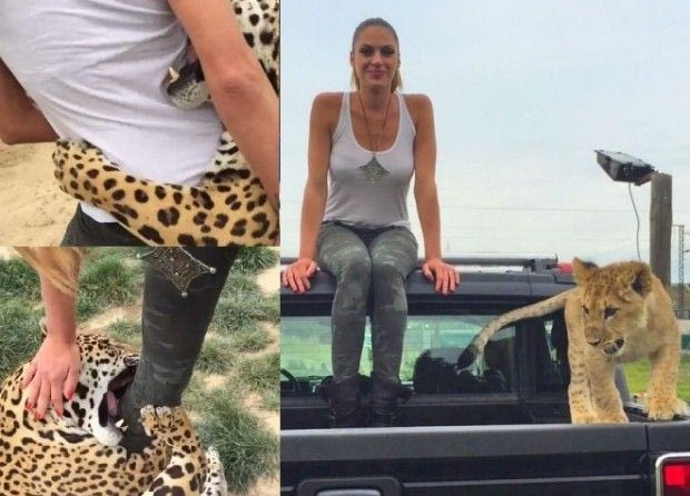 Δέχθηκε επίθεση από λεοπάρδαλη η Μάρτα (PHOTOS)