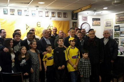 O Mελισσανίδης στους ΑΕΚτζήδες της Αμερικής