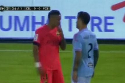 O Νεϊμάρ “καθάρισε” τη μύτη του πάνω στον Μάγιο (VIDEO)