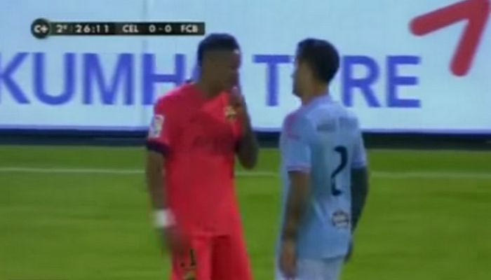 O Νεϊμάρ “καθάρισε” τη μύτη του πάνω στον Μάγιο (VIDEO)