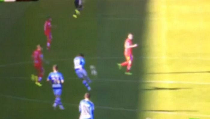 Τρομερό γκολ του Ρίος πίσω από τη σέντρα (VIDEO)