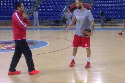 Η προπόνηση του Σπανούλη (VIDEOS)