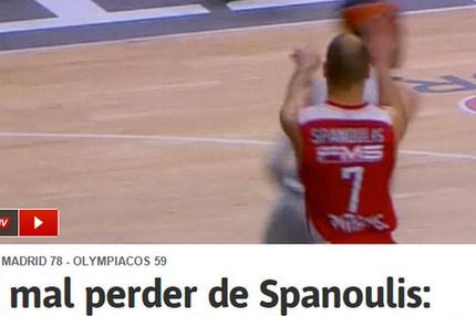 AS: “Ο Σπανούλης δεν ξέρει να χάνει”