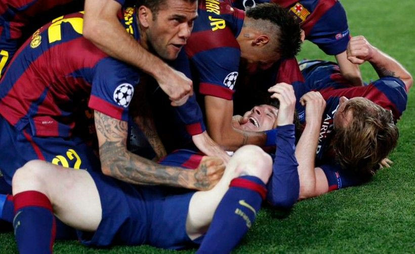 Αποθέωσαν Μέσι οι Πικέ και Μαστσεράνο