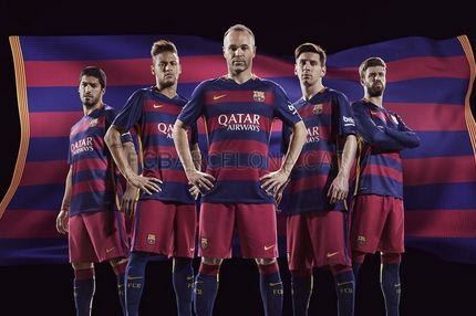 Οι νέες φανέλες της Μπαρτσελόνα (pics)