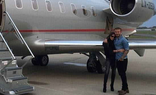 Η πρώτη selfie του 40χρονου Μπέκαμ (PHOTO)