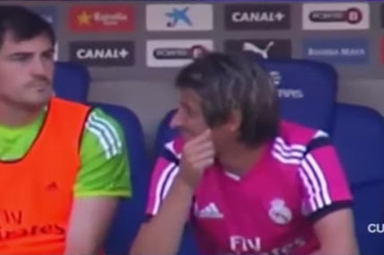 Ο Κοεντράο γελά με την γκάφα του Νάβας (VIDEO)