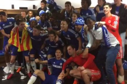 Το πάρτι της Τσέλσι στα αποδυτήρια (VIDEOS)