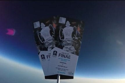 Εισιτήρια για τον τελικό του FA Cup από το… διάστημα