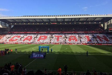 Το ανατριχιαστικό “αντίο” του Στίβεν Τζέραρντ στο “Άνφιλντ” (VIDEOS+PHOTOS)