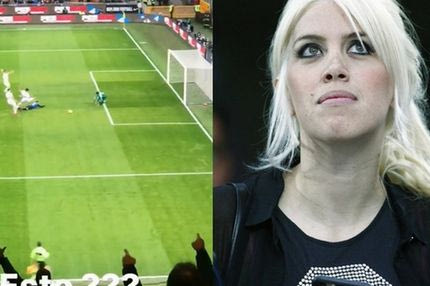 Η σέξι κυρία Ικάρντι… τηλεκριτικός διαιτησίας!