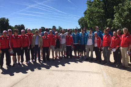 Final Four: Βόλτα για τους παίκτες του Ολυμπιακού πριν τον τελικό