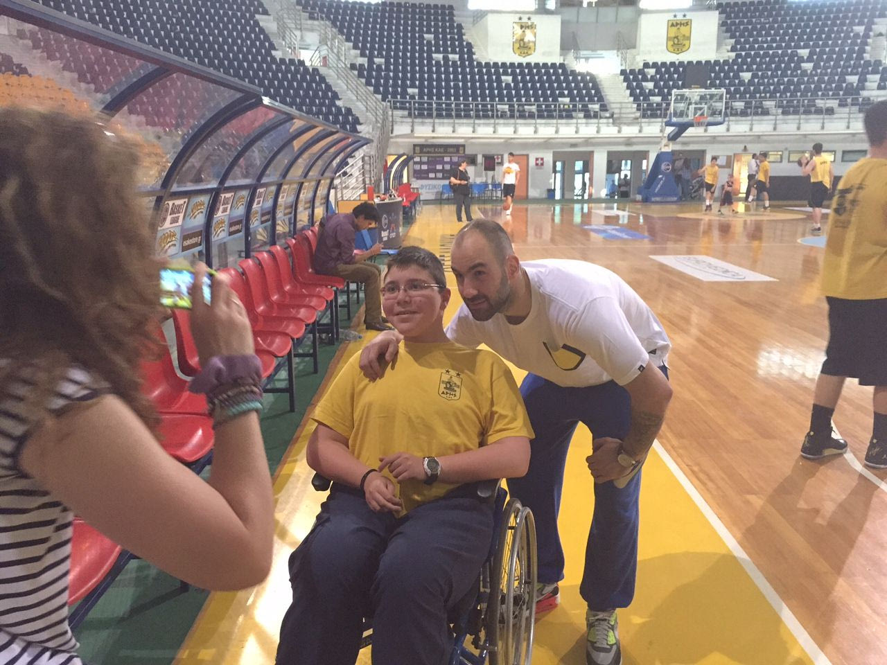 Μία ξεχωριστή φωτογραφία του Σπανούλη