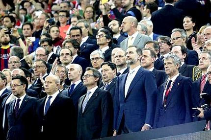 Aντίδραση της ισπανικής κυβέρνησης για τις αποδοκιμασίες στον εθνικό ύμνο