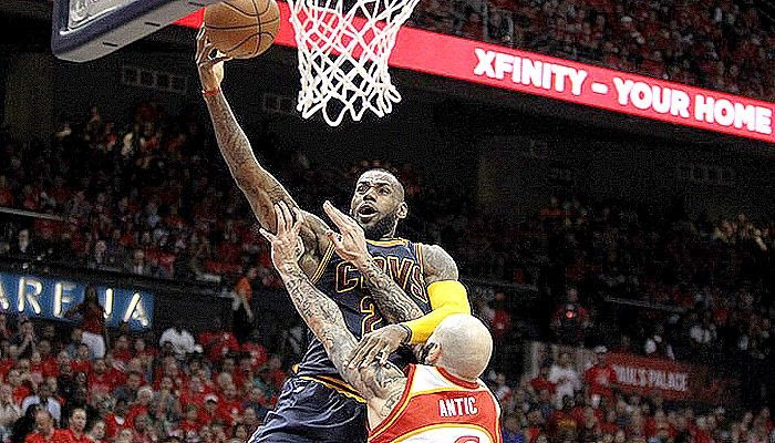 Το αντιαθλητικό φάουλ του Αντιτς στον Τζέιμς (VIDEO)