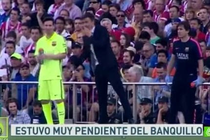 Καλό κλίμα μεταξύ Λουίς Ενρίκε και Μέσι (VIDEO)