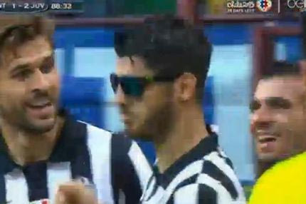 Με γυαλί ηλίου ο πανηγυρισμός του Μοράτα (VIDEO)