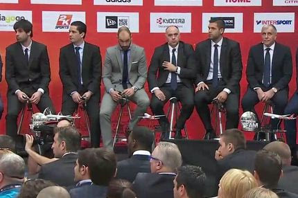 Final Four: Απόλαυση ο Ζοτς με τις ατάκες του, ούτε ματιά με τον Σπανούλη