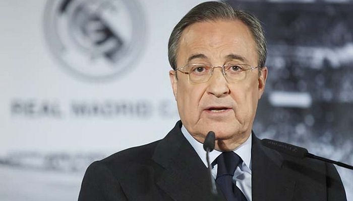 Ο Πέρεθ στα αποδυτήρια της Ρεάλ