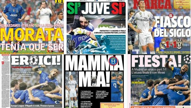 Η γιορτή και το φιάσκο: Τα πρωτοσέλιδα των αθλητικών εφημερίδων σε Ιταλία και Ισπανία (PHOTOS)